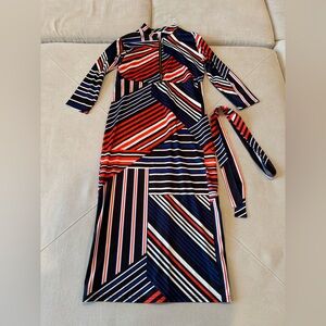 Striped Multicolor Maxi Dress